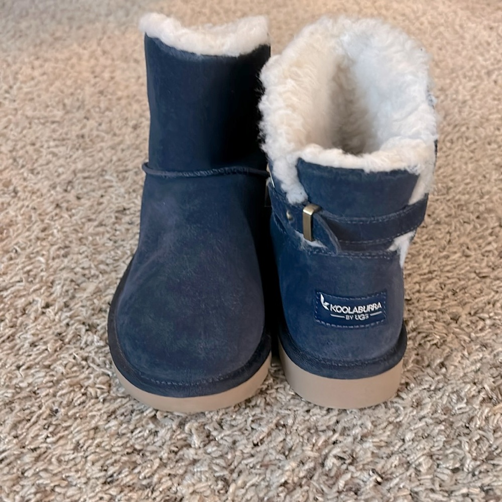 Ugg koolaburra boots size 6 navy blue
